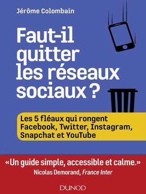 cover image of Faut-il quitter les réseaux sociaux ?